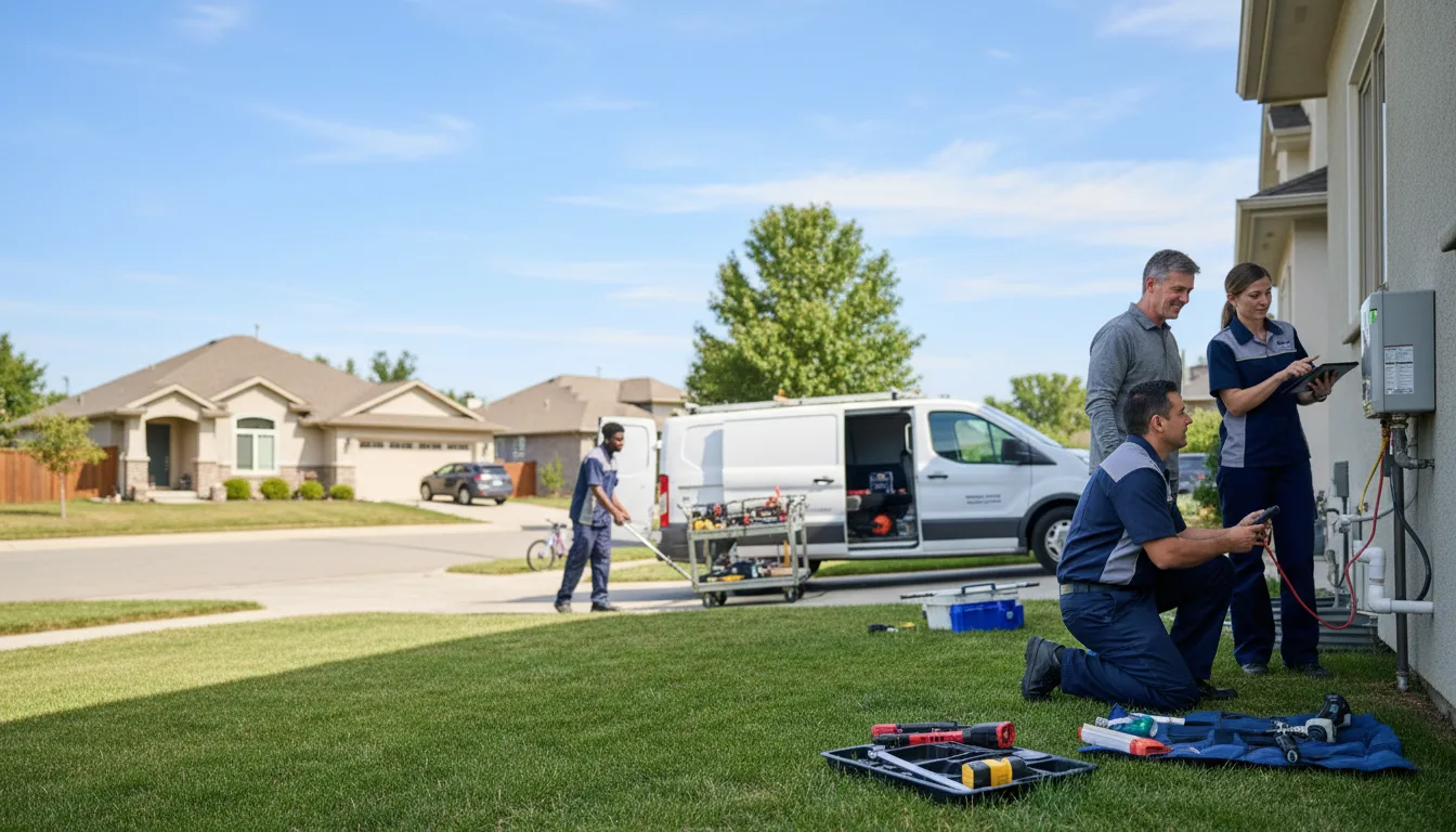 Tankless water heater service in Roberts, IL